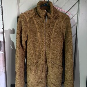 Athleta Brown Sherpa Jacket
